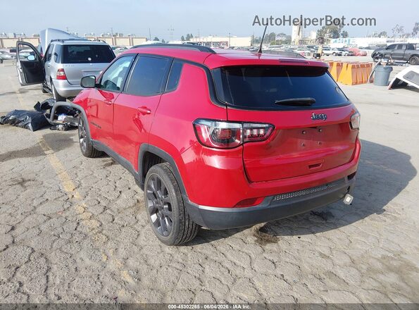 3C4NJCEB0MT542481 2021 JEEP COMPASS Red უკანა მარცხენა