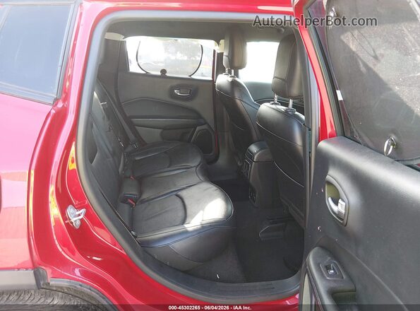 3C4NJCEB0MT542481 2021 JEEP COMPASS Red VIN კოდის სტიკერის ხედი