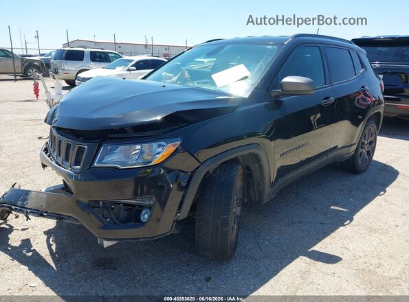 3C4NJCEB7MT602112 2021 JEEP COMPASS Black Vista tres cuartos delantera izquierda