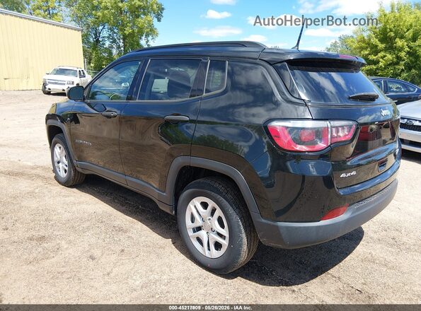 3C4NJDAB0JT359640 2018 JEEP COMPASS Black Հետևի ձախ