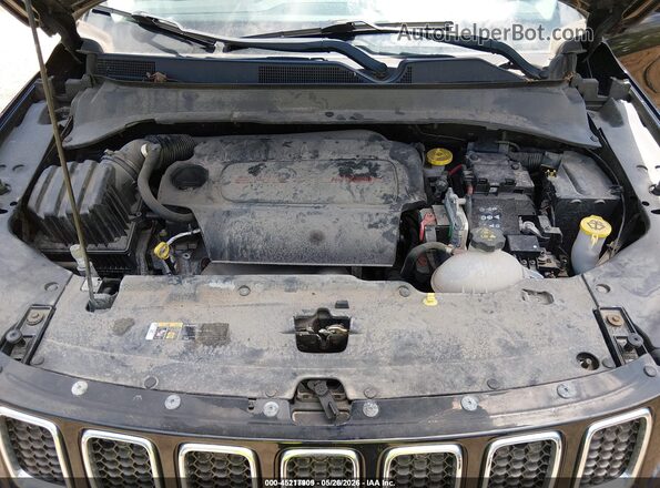 3C4NJDAB0JT359640 2018 JEEP COMPASS Black Հետևի տեսք