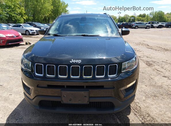3C4NJDAB0JT359640 2018 JEEP COMPASS Black Սարքավորումների վահանակի տեսք