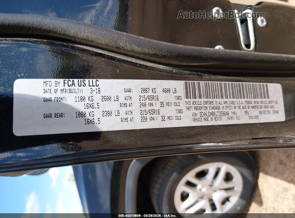 3C4NJDAB0JT359640 2018 JEEP COMPASS Black Շարժիչի բաժամունքի տեսք