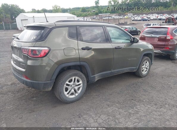 3C4NJDAB0JT399944 2018 JEEP COMPASS Green Հետևի աջ