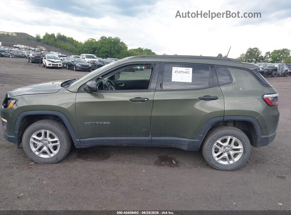 3C4NJDAB0JT399944 2018 JEEP COMPASS Green Սալոնի 360 աստիճան տեսք