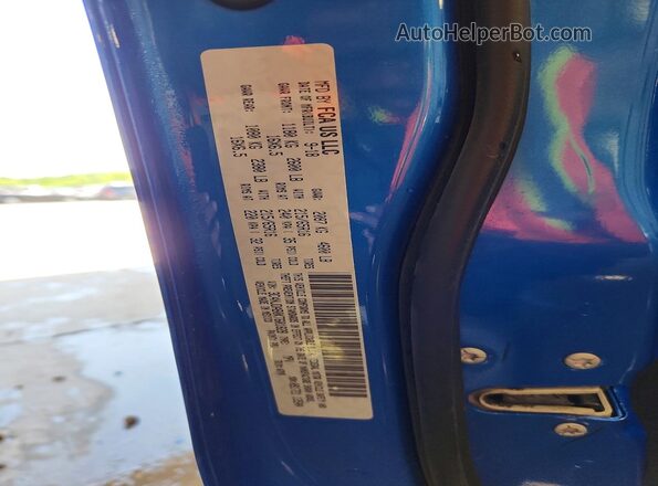 3C4NJDAB0KT601828 2019 JEEP COMPASS Blue Вид підкапотного простору