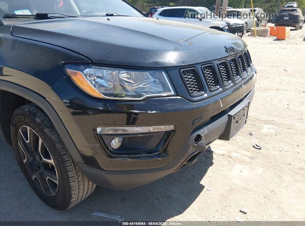 3C4NJDAB0LT210034 2020 JEEP COMPASS Black წინა ხედი