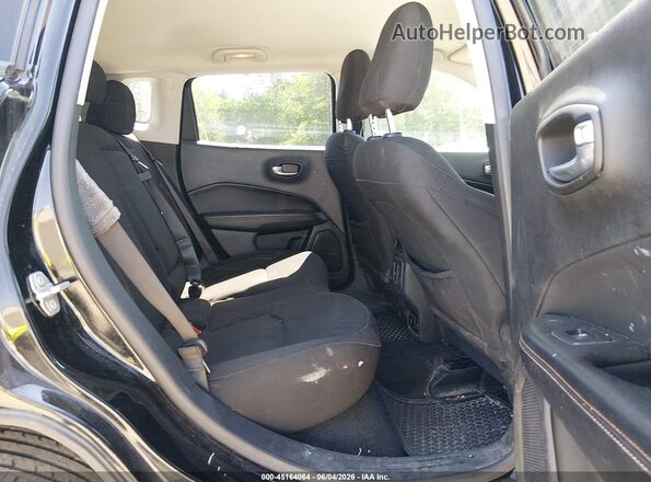 3C4NJDAB0LT210034 2020 JEEP COMPASS Black VIN კოდის სტიკერის ხედი