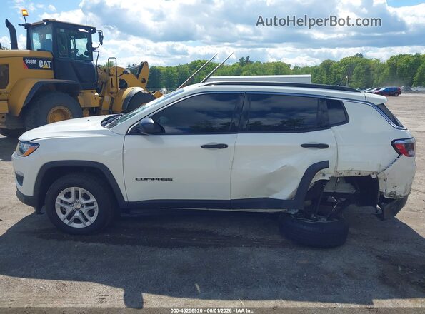 3C4NJDAB0MT599033 2021 JEEP COMPASS White Widok wnętrza 360 stopni