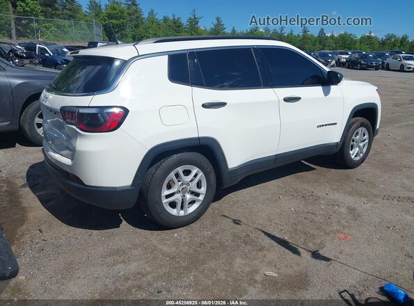 3C4NJDAB0MT599033 2021 JEEP COMPASS White Tył prawy
