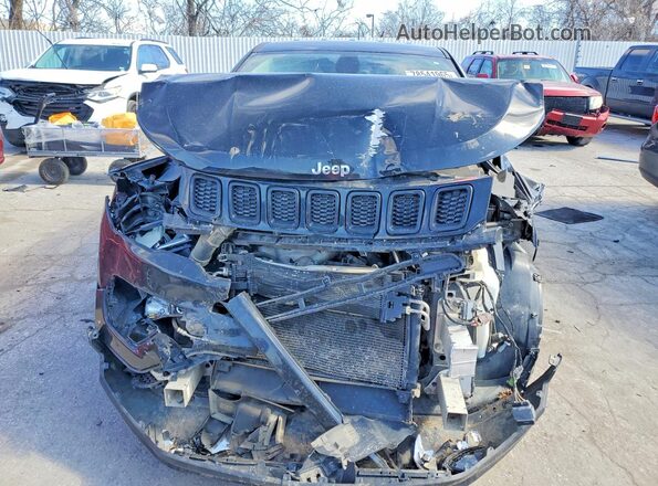3C4NJDAB1JT104317 2018 JEEP COMPASS Black წინა ხედი