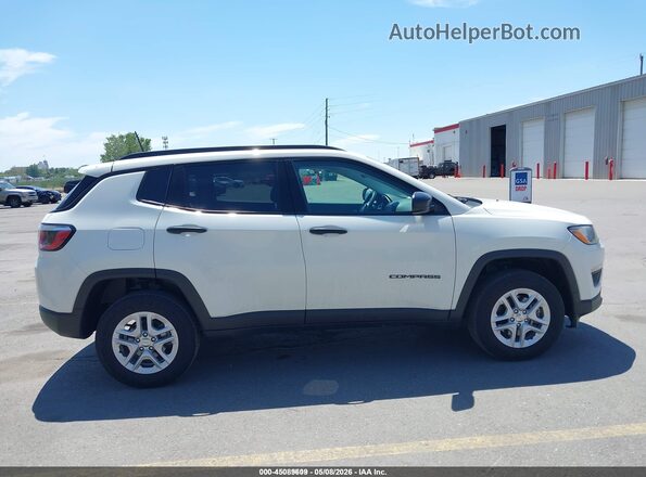 3C4NJDAB1JT392226 2018 JEEP COMPASS White 