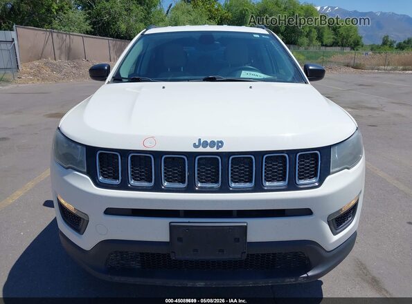 3C4NJDAB1JT392226 2018 JEEP COMPASS White 