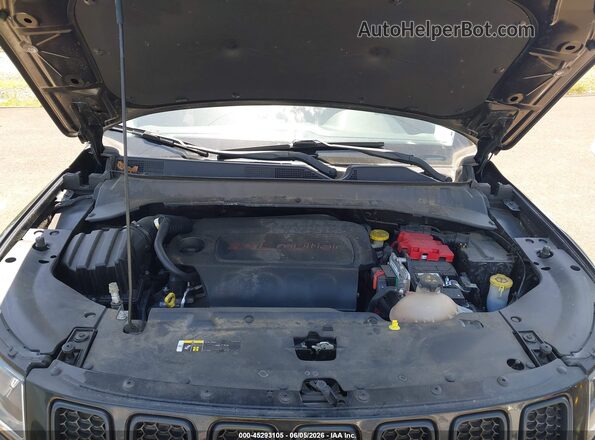 3C4NJDAB1MT596643 2021 JEEP COMPASS Черный Вид сзади