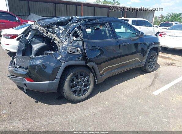 3C4NJDAB1MT596643 2021 JEEP COMPASS Черный Задняя правая четверть