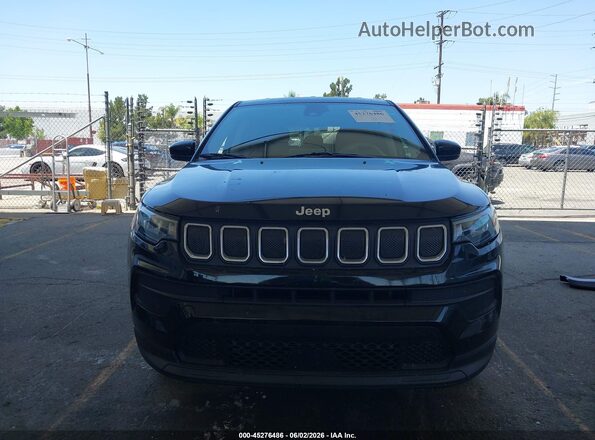 3C4NJDAB1NT202513 2022 JEEP COMPASS Черный Вид щитка приборов