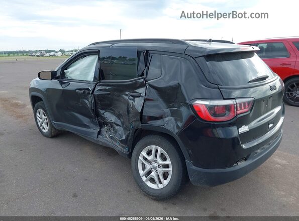 3C4NJDAB2HT597029 2017 JEEP NEW COMPASS Black Rear left