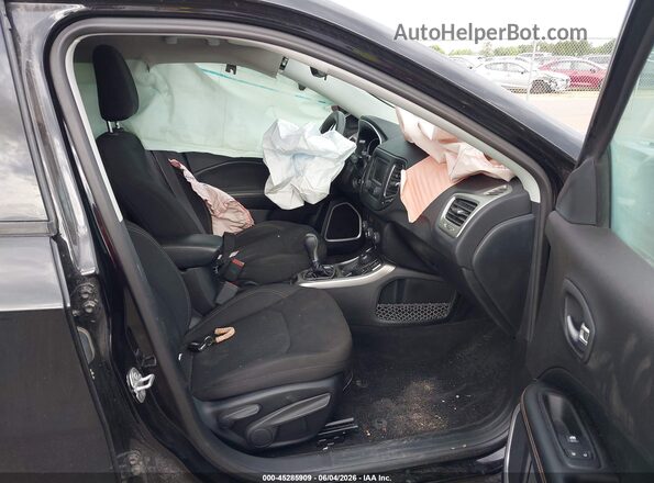 3C4NJDAB2HT597029 2017 JEEP NEW COMPASS Black Front interior view
