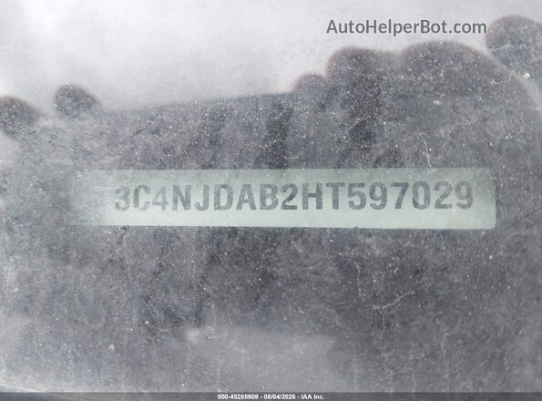 3C4NJDAB2HT597029 2017 JEEP NEW COMPASS Black Engine compartment view