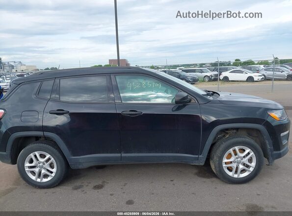 3C4NJDAB2HT597029 2017 JEEP NEW COMPASS Black Rear interior view