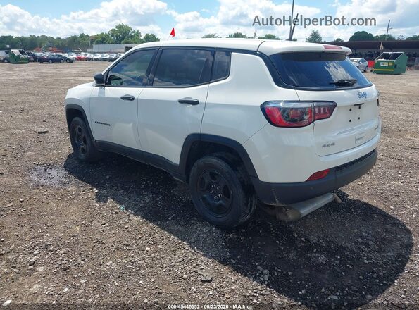3C4NJDAB3JT361236 2018 JEEP COMPASS White Rear left
