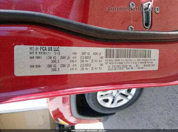 3C4NJDAB3JT392230 2018 JEEP COMPASS Red 