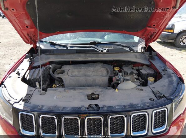 3C4NJDAB3JT392230 2018 JEEP COMPASS Red 