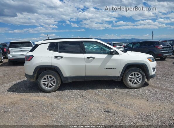 3C4NJDAB3JT392275 2018 JEEP COMPASS White 