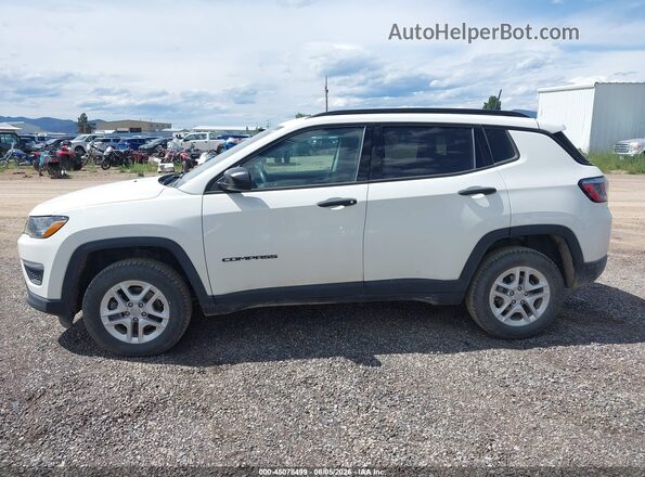 3C4NJDAB3JT392275 2018 JEEP COMPASS White 