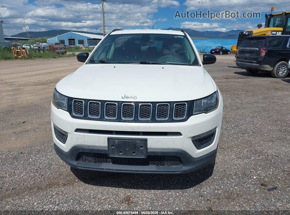 3C4NJDAB3JT392275 2018 JEEP COMPASS White 
