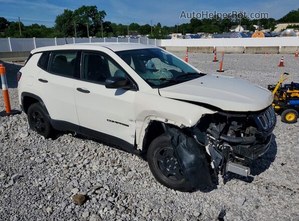 3C4NJDAB3LT245070 2020 JEEP COMPASS White Front right