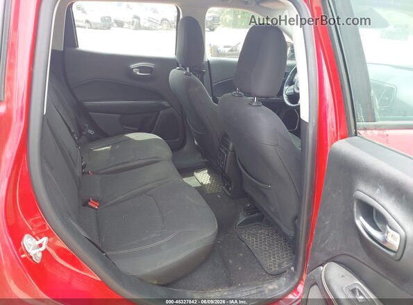 3C4NJDAB4JT345403 2018 JEEP COMPASS Красный Вид наклейки с VIN-кодом