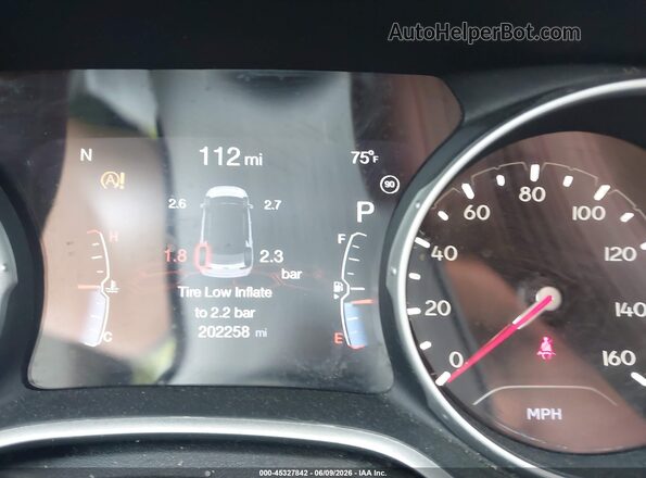 3C4NJDAB4JT345403 2018 JEEP COMPASS Красный 