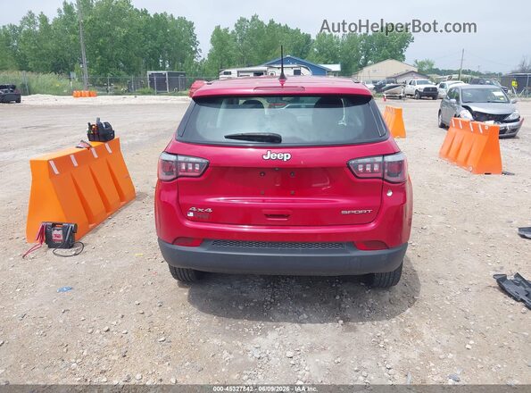 3C4NJDAB4JT345403 2018 JEEP COMPASS Красный 