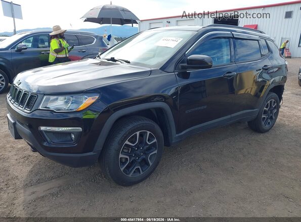 3C4NJDAB4KT723785 2019 JEEP COMPASS Black Vista tres cuartos delantera izquierda