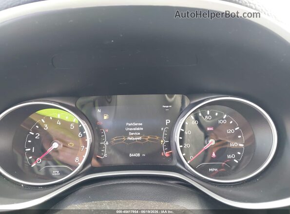 3C4NJDAB4KT723785 2019 JEEP COMPASS Black Vista de los asientos traseros