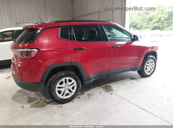3C4NJDAB5HT647325 2017 JEEP NEW COMPASS Red Rear right