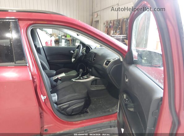 3C4NJDAB5HT647325 2017 JEEP NEW COMPASS Red Front interior view