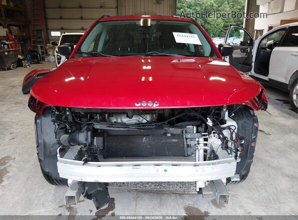 3C4NJDAB5HT647325 2017 JEEP NEW COMPASS Red Front view