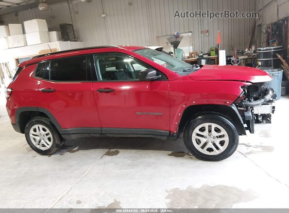 3C4NJDAB5HT647325 2017 JEEP NEW COMPASS Red 360 interior view