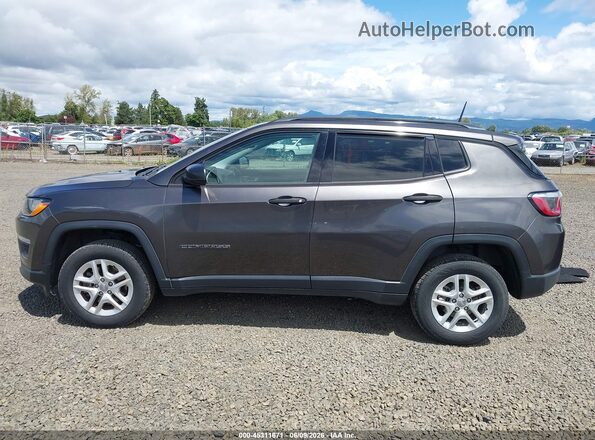 3C4NJDAB5JT392293 2018 JEEP COMPASS Черный 