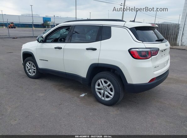 3C4NJDAB5KT620004 2019 JEEP COMPASS White Trasero izquierdo