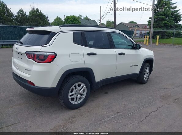 3C4NJDAB5KT620004 2019 JEEP COMPASS White Trasero derecho