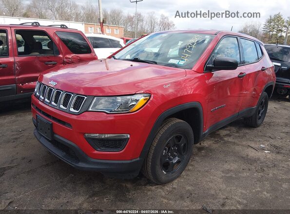 3C4NJDAB5KT686102 2019 JEEP COMPASS Red 