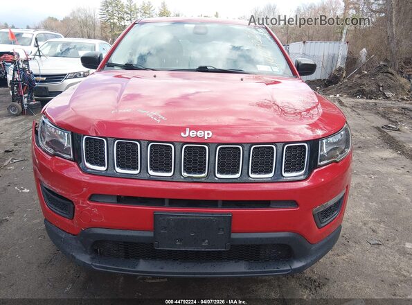 3C4NJDAB5KT686102 2019 JEEP COMPASS Red 