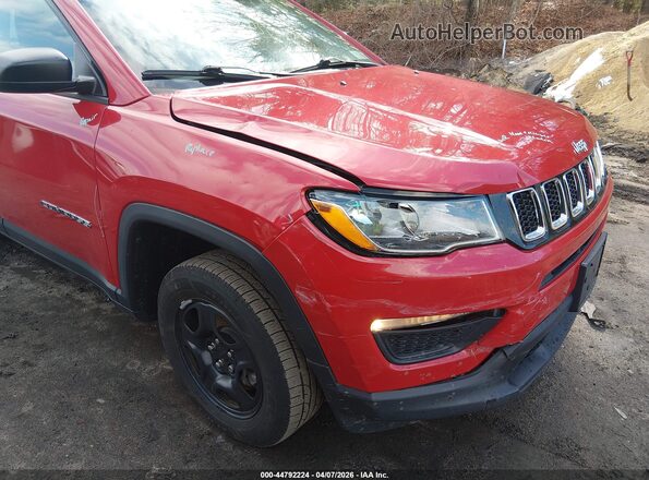 3C4NJDAB5KT686102 2019 JEEP COMPASS Red 