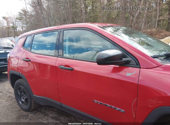 3C4NJDAB5KT686102 2019 JEEP COMPASS Red 