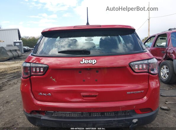 3C4NJDAB5KT686102 2019 JEEP COMPASS Red 