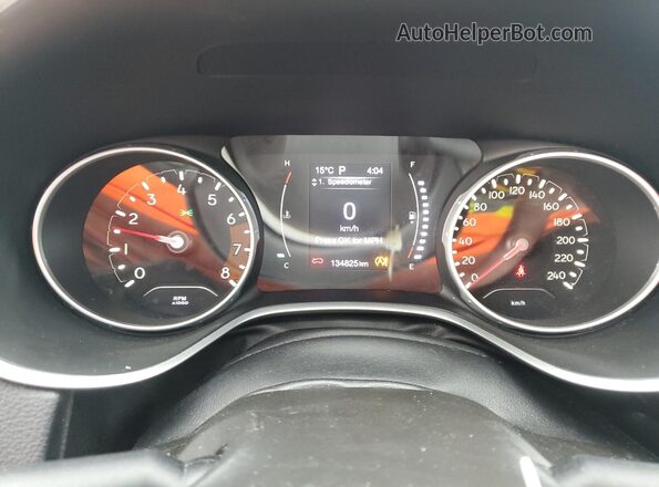 3C4NJDAB6MT514020 2021 JEEP COMPASS Черный Вид щитка приборов