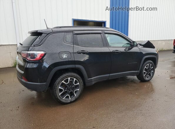 3C4NJDAB6MT514020 2021 JEEP COMPASS Черный Задняя правая четверть